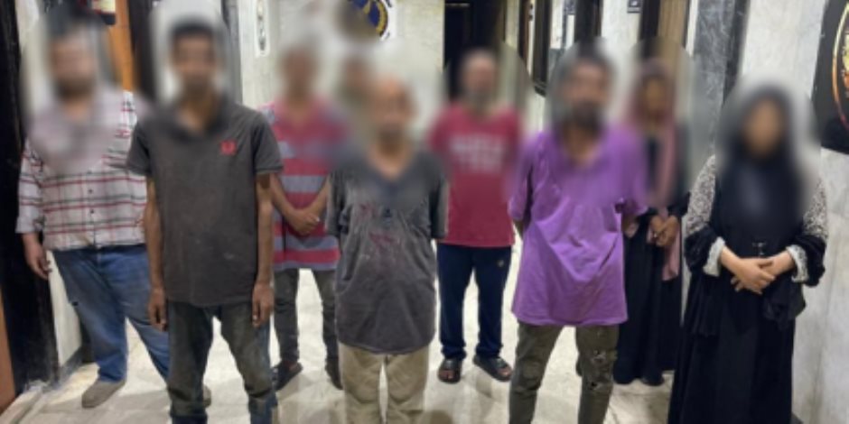 ضبط (9) أشخاص لاستغلال (10) أطفال في التسول بالقاهرة