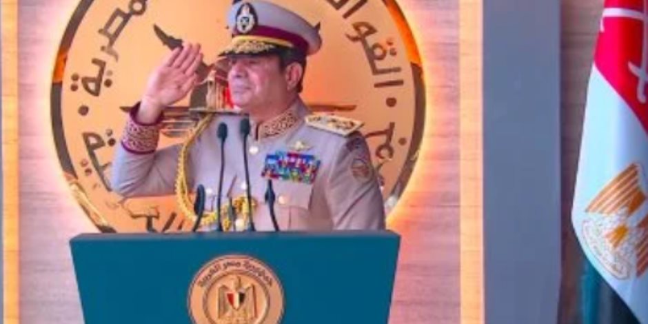 الرئيس السيىسى: حدود مصر خط أحمر تحميه إرادة شعبها