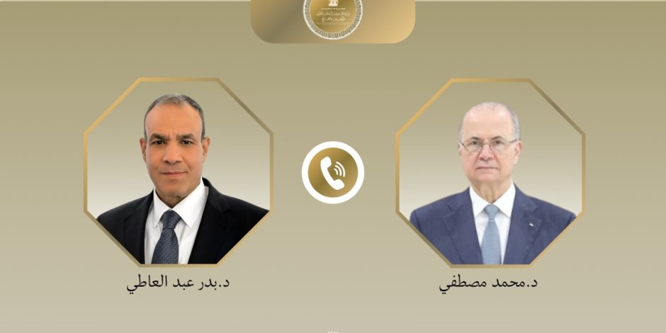 وزير الخارجية يبحث مع رئيس الوزراء الفلسطيني دعم السلطة الفلسطينية وتطورات الأوضاع في الأراضي الفلسطينية