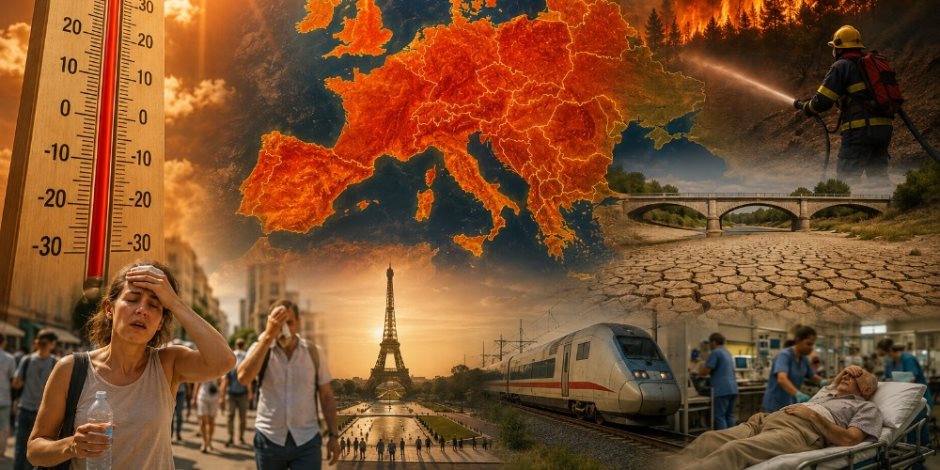 موجة حر تضرب أوروبا وأمريكا.. حرائق هائلة في البرتغال وآلاف الوفيات وتحذيرات من تفاقم الظواهر المناخية