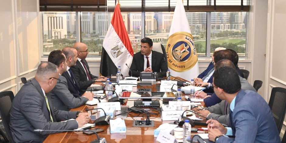 وزير الصناعة يبحث مع رئيس شركة "ABB مصر" المتخصصة في الصناعات الكهربائية خططها التوسعية في مصر
