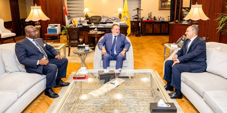 اجتماع ثلاثي بمشاركة محافظ البنك المركزي المصري ووزير الخارجية ورئيس البنك الإفريقي للتصدير والاستيراد