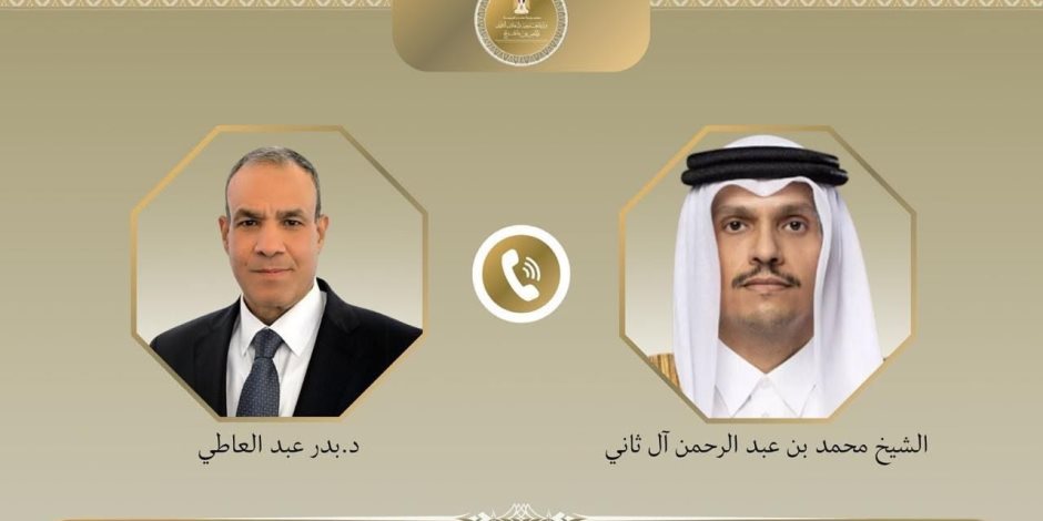 وزير الخارجية يبحث مع نظيره القطري العلاقات الثنائية والتطورات الإقليمية