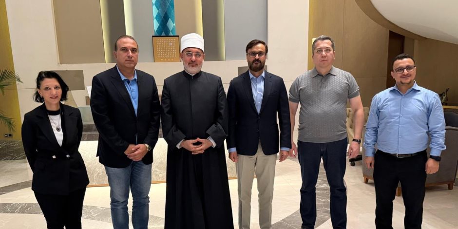 مفتي الجمهورية يلتقي وفد الهيكل الإقليمي لمكافحة الإرهاب بمنظمة شنغهاي