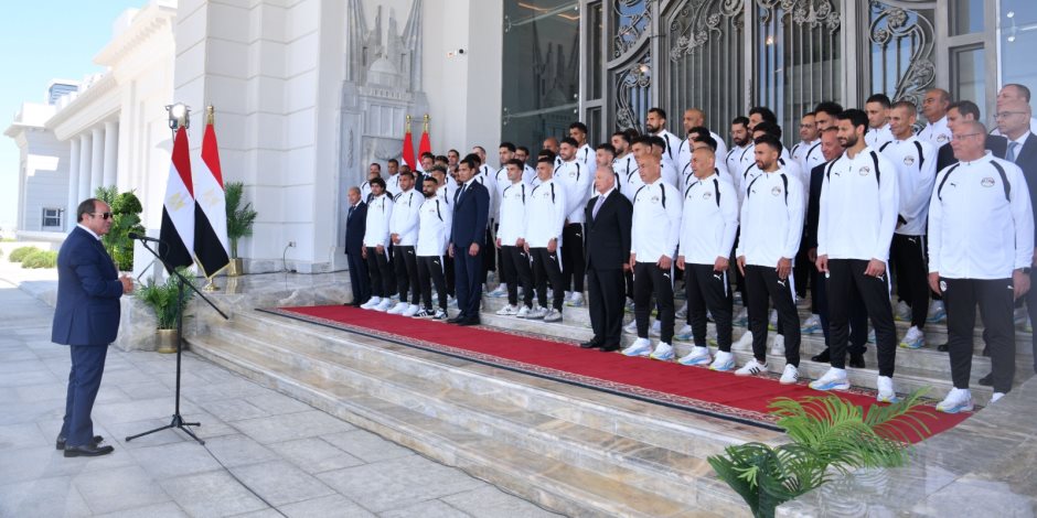 الرئيس السيسي يؤكد ضرورة مواصلة العمل الجاد وبناء أجيال جديدة من اللاعبين