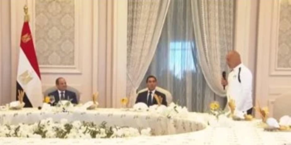 حسام حسن للرئيس السيسي: دعمكم منحنا القوة.. ونعد بمواصلة الإنجازات ورفع اسم مصر
