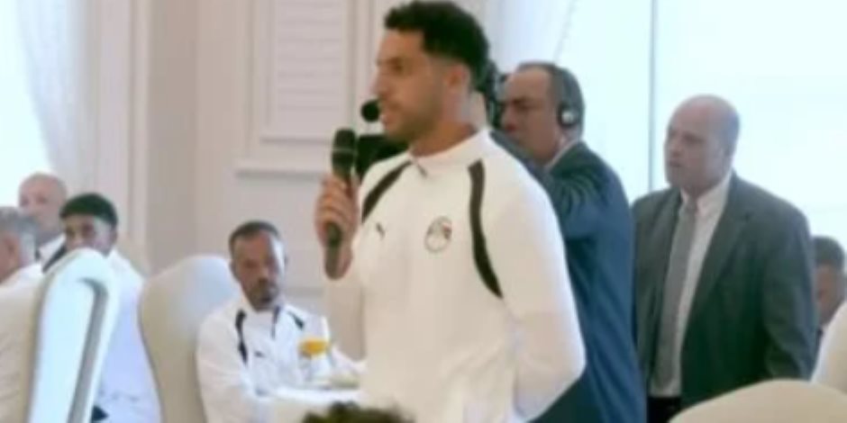 مصطفى شوبير للرئيس السيسي: تكريمكم وسام على صدورنا.. وسنواصل رفع اسم مصر عالميًا
