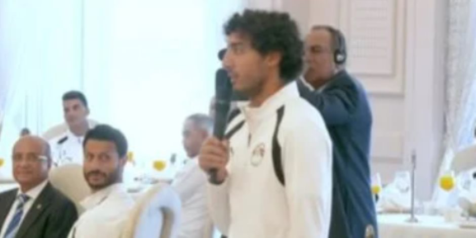 محمد هاني للرئيس السيسي: مونديال 2026 محطة تاريخية.. والتكريم يمنحنا دافعًا لمواصلة الإنجازات
