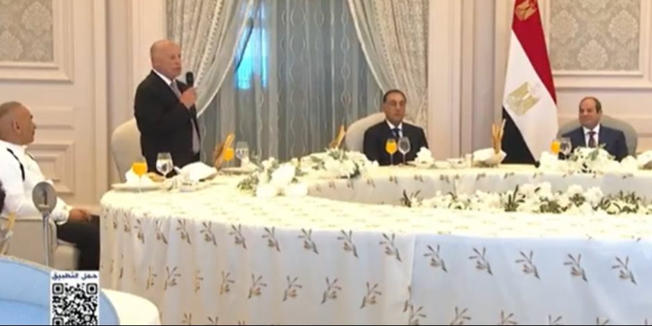 هاني أبو ريدة للرئيس السيسي: الفراعنة جسدوا صورة مشرفة لمصر.. ودعمكم وراء الإنجاز التاريخي (فيديو)