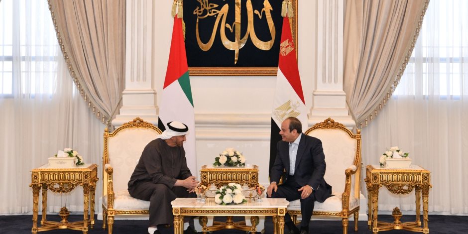 المصريين الأحرار: زيارة الشيخ محمد بن زايد لـ مصر تؤكد رسوخ الشراكة الاستراتيجية بين القاهرة وأبوظبي 