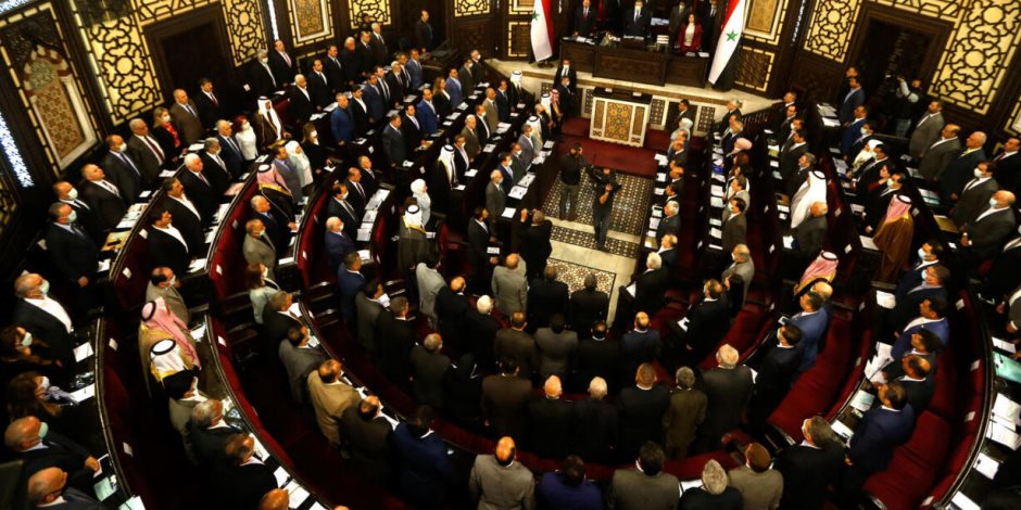انطلاق أعمال الجلسة الأولى لمجلس الشعب السوري بحضور الرئيس أحمد الشرع.. مراسلنا يكشف التفاصيل
