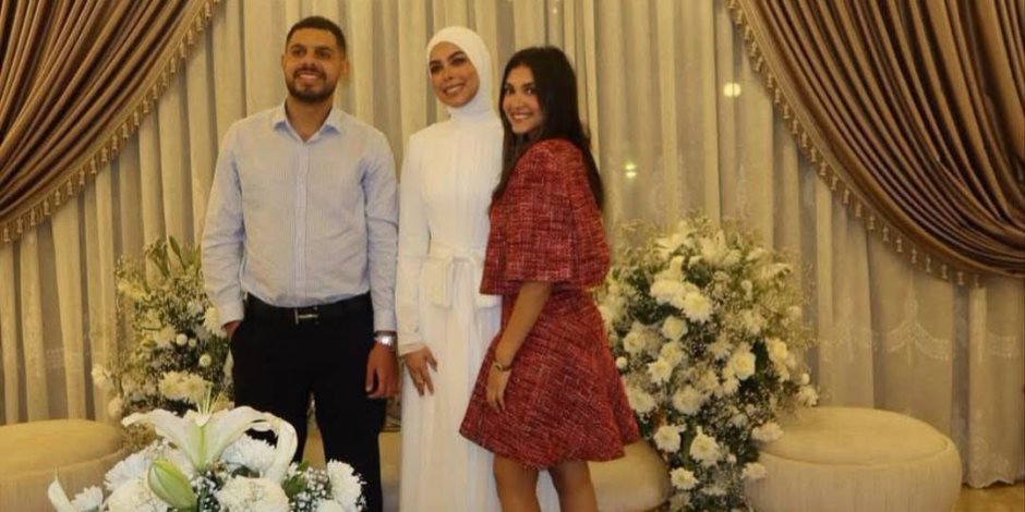 نجل أحمد شوبير يحتفل بخطوبته على النائبة سجى عمرو هندى