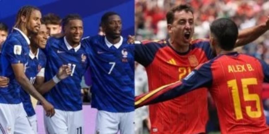 انطلاق مباراة فرنسا ضد إسبانيا في نصف نهائي كأس العالم