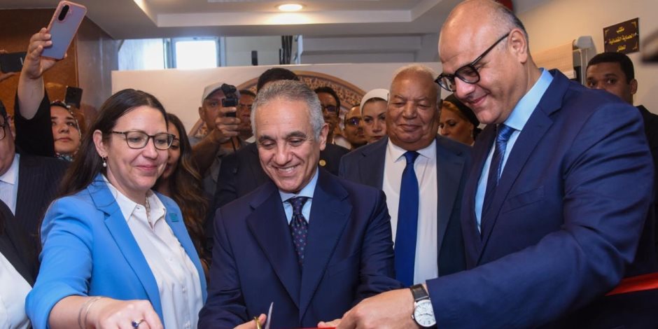 وزير العدل يفتتح  المحكمة  النموذجية الصديقة للطفل بمحكمة شرق الإسكندرية