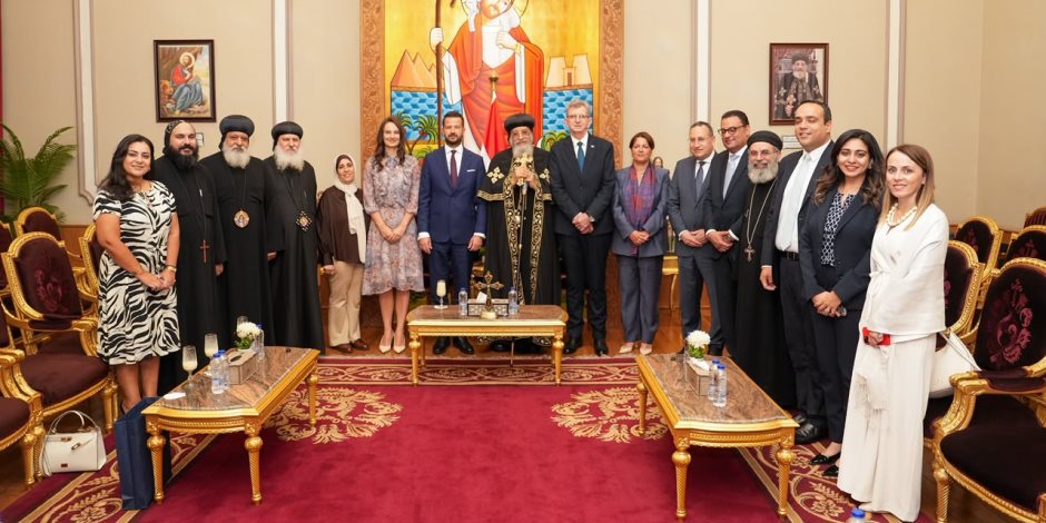  البابا  تواضروس الثاني يستقبل رئيس جمهورية الجبل الأسود