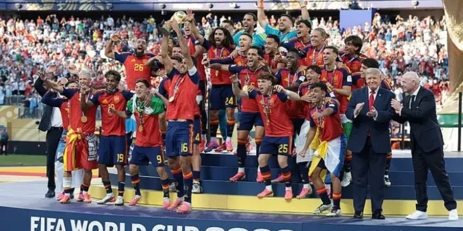 الاتحاد الإسبانى يزيل صورة ترامب من احتفالات التتويح بمونديال 2026.. فيديو