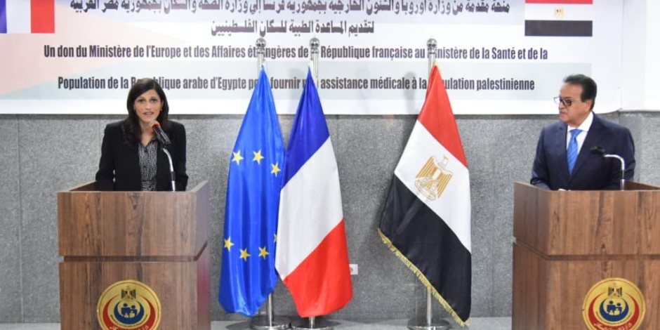 وزير الصحة والوزيرة الفرنسية للشئون الفرانكفونية يتفقدان مستشفى جوستاف روسي 