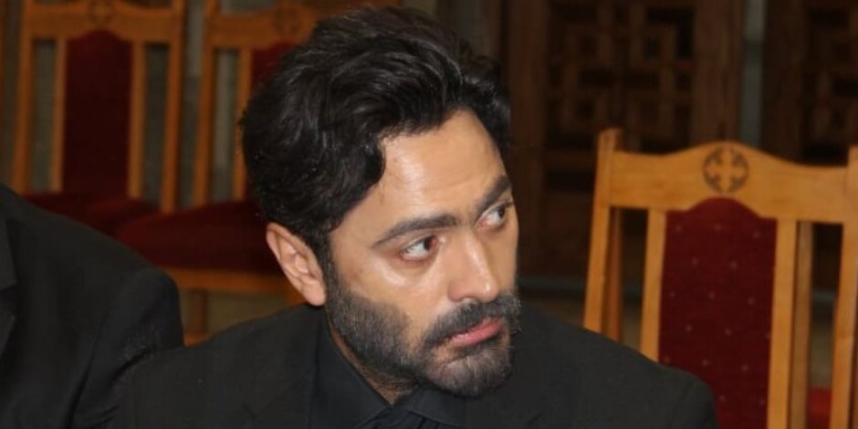 تشييع جثمان والد الفنان تامر حسنى بعد صلاة العصر
