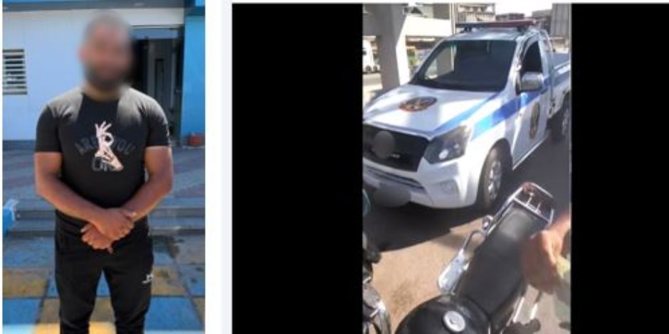 كشف ملابسات إدعاء شخص بقيام ضابط شرطة باستيقافه بدراجته النارية وسداد مخالفة مرورية رغم عدم ارتكابها