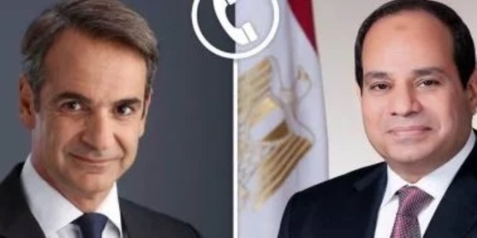 الرئيس السيسى ورئيس وزراء اليونان يؤكدان أهمية التوصل إلى تسوية سلمية واتفاق شامل بين واشنطن وطهران