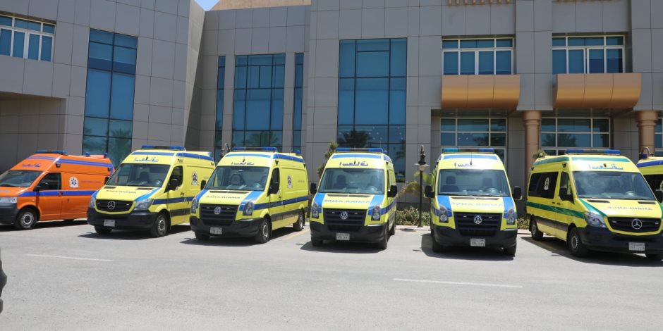  هيئة الإسعاف: إعادة  إحياء وتشغيل 500 مركبة إسعافية بعد تجديدها بالكامل .. وتوفير ٣ مليارات جنيه للدولة 