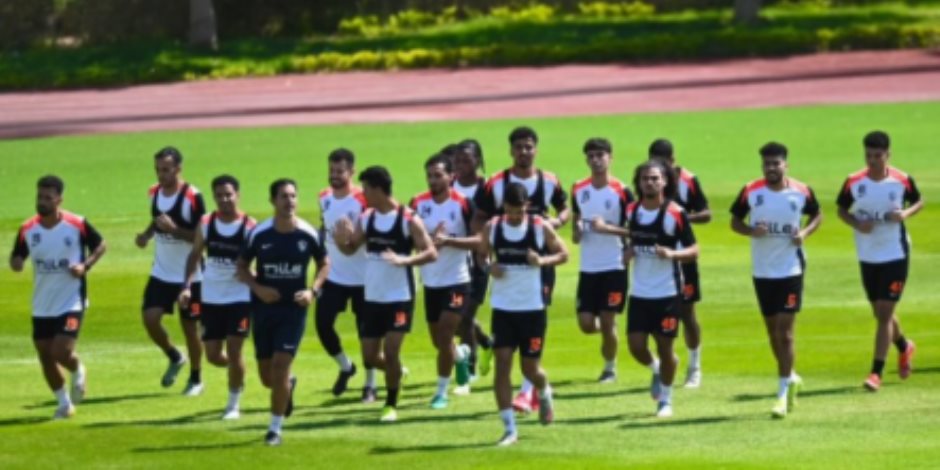 الزمالك يختتم تدريباته بمعسكر العاصمة الجديدة استعدادًا لودية البلاستيك