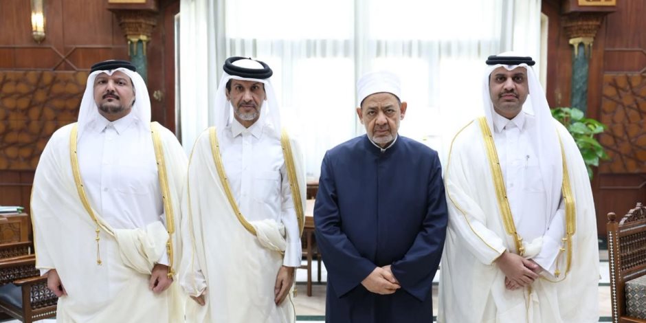 شيخ الأزهر يستقبل السفير القطري لبحث تعزيز التعاون العلمي والدعوي