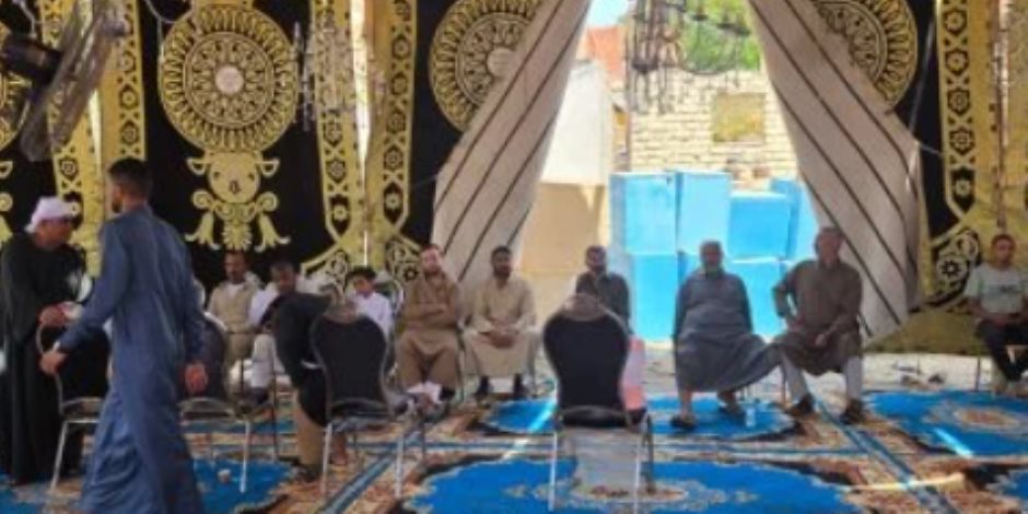 عزاء جماعي لـ12 من ضحايا حادث الدواويس في الشرقية