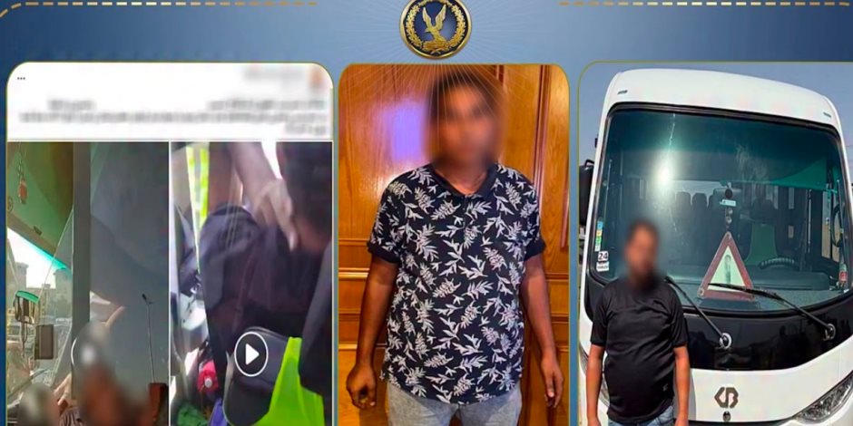 الداخلية تكشف حقيقة فيديو تعدي ضابط على سائق مينى باص بالضرب   