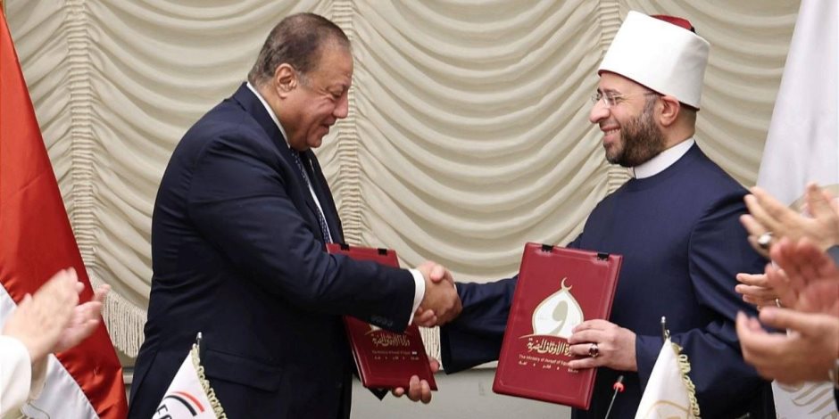 الأوقاف وجهاز الملكية الفكرية يوقعان بروتوكول تعاون لنشر الوعي وحماية الإبداع