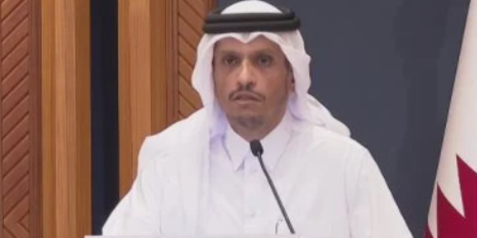 رئيس وزراء قطر: نضغط دبلوماسيا على إسرائيل لتنفيذ التزاماتها في غزة