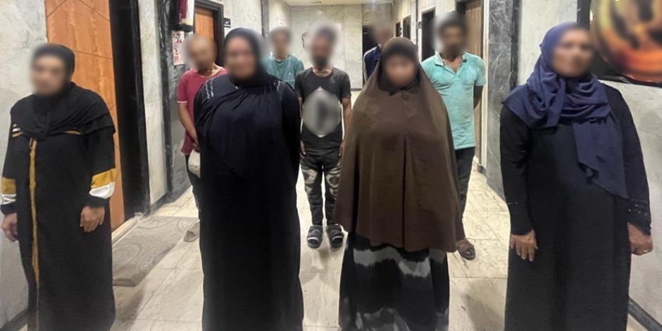 ضبط (9) أشخاص لاستغلال الأطفال في أعمال التسول واستجداء المارة بالجيزة