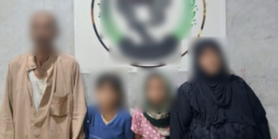 ضببط 6 رجال وسيدتين فى القاهرة لقيامهم بإستغلال الأطفال الأحداث فى أعمال التسول