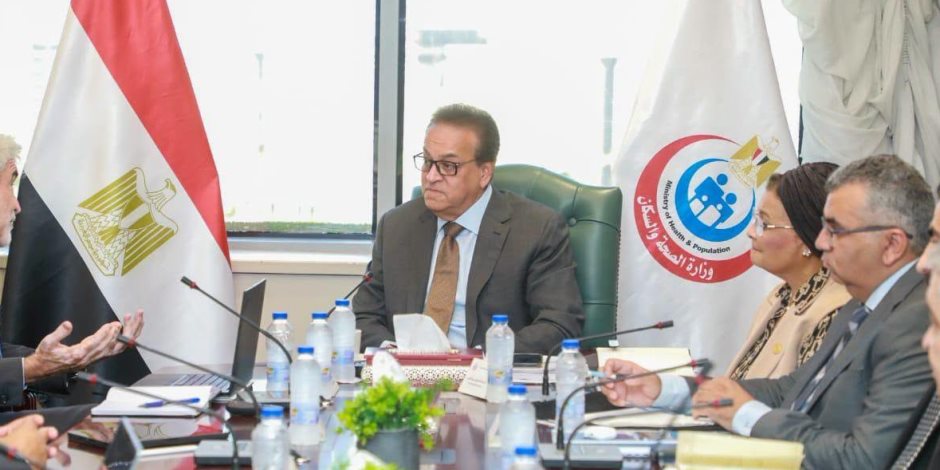 وزير الصحة يبحث سبل التعاون المشترك في القطاع الصحي مع شركة «IQVIA»