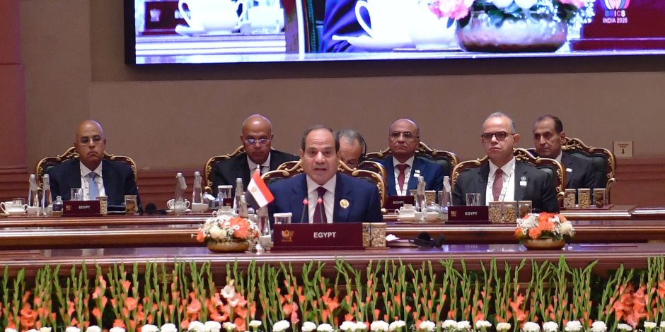 الرئيس السيسي: نسعى لتوطيد الروابط بين الجامعات ومراكز البحوث والابتكار بمصر والهند