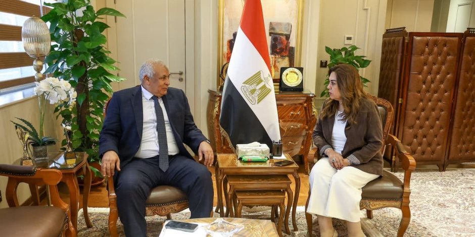 وزيرة التنمية المحلية تتابع مع محافظ مطروح الموقف التنفيذي لمشروعات الخطة الاستثمارية ومنظومة النظافة