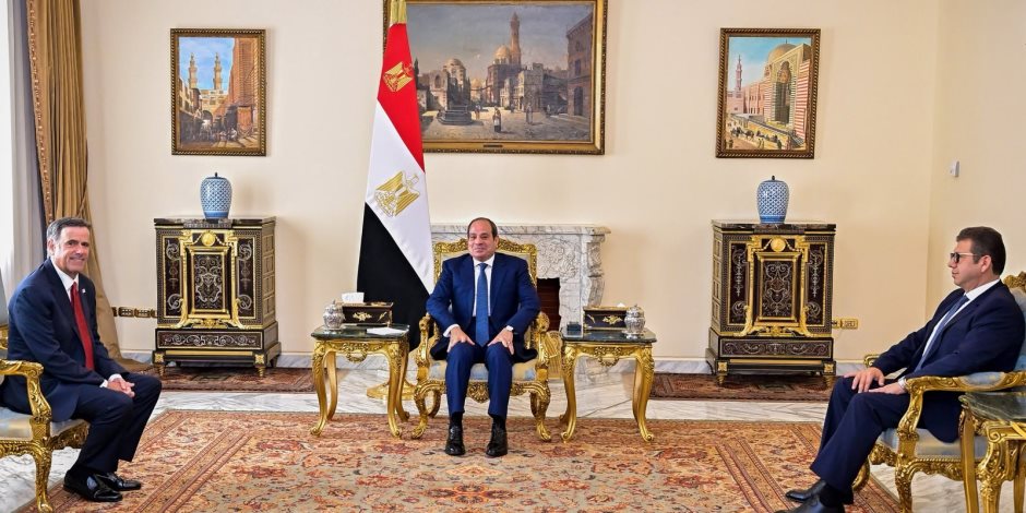 الرئيس السيسي يبحث مع مدير وكالة الاستخبارات المركزية الأمريكية تطورات الأوضاع في الشرق الأوسط
