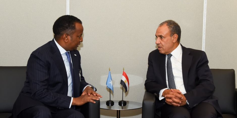 وزير الخارجية يبحث مع نظيره الصومالي سبل تعزيز الشراكة الاستراتيجية وتطورات الأوضاع بالصومال 