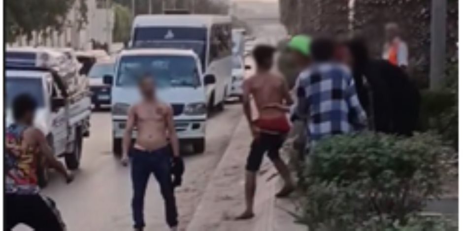 ضبط طرفى مشاجرة بالأسلحة البيضاء بدائرة قسم شرطة الأهرام بالجيزة