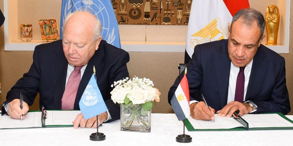 وزير الخارجية يشارك في مراسم توقيع مذكرة تفاهم بين وزارة الخارجية وتحالف الأمم المتحدة للحضارات