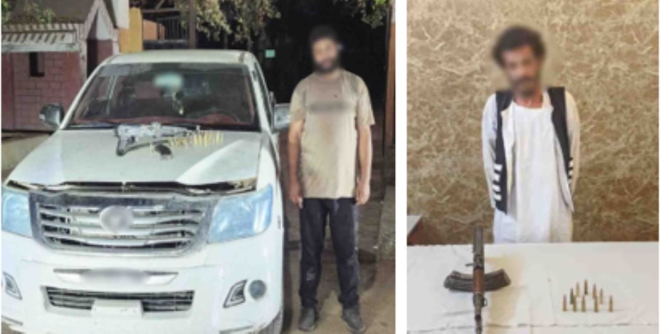 أمن أسوان يضبط عاطلين قتلا شخص لخصومة ثأرية 