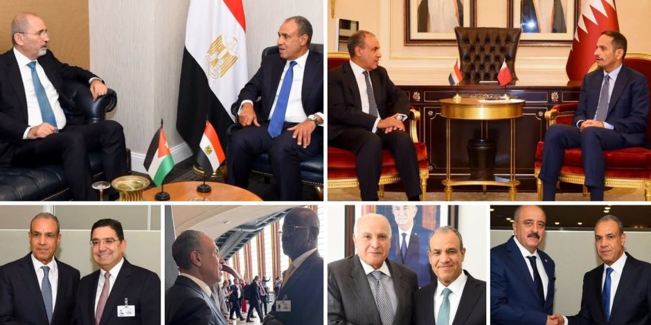 نشاط مكثف لوزير الخارجية خلال الجمعية العامة للأمم المتحدة بشأن القضايا العربية