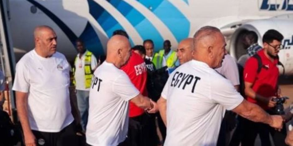 منتخب مصر يصل جنوب السودان استعداداً لمواجهة الثلاثاء فى تصفيات أمم أفريقيا