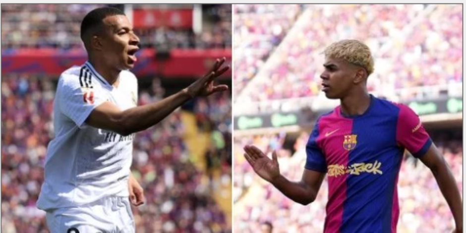 تعرف علي موعد مباراة الكلاسيكو بين برشلونة وريال مدريد والقنوات الناقلة