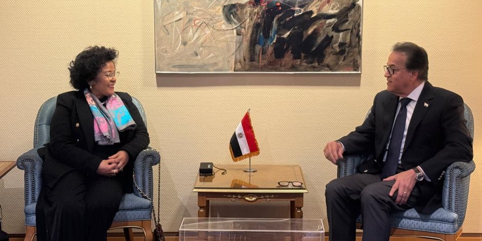 وزير الصحة يبحث مع رئيسة وكالة «أودا-نيباد» تعزيز التعاون الصحي الأفريقي