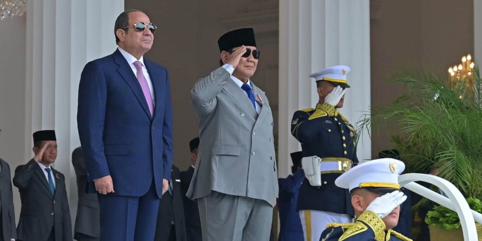 الرئيس الإندونيسى: علاقاتنا مع مصر تشهد طفرة غير مسبوقة "صور"