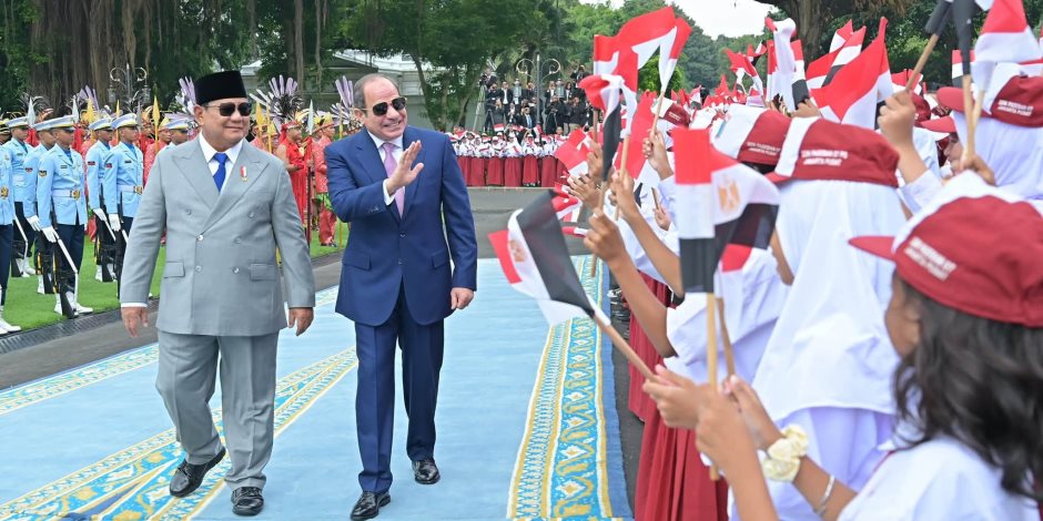 الرئيس السيسى: نستهدف رفع حجم التبادل التجارى مع إندونيسيا لـ5 مليارات دولار بحلول عام 2030 "صور"