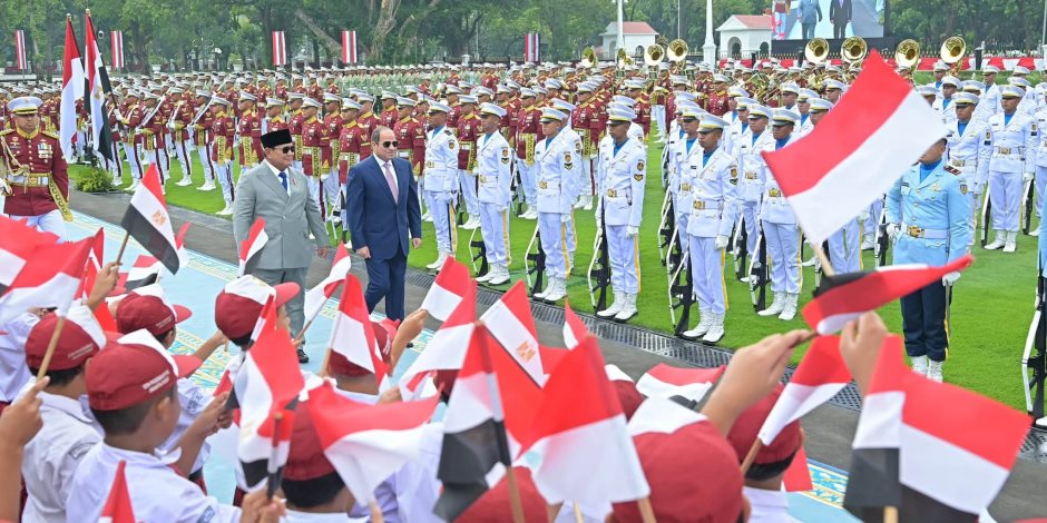 الرئيس السيسى: مصر وإندونيسيا تعملان على رفع حجم التبادل التجاري لـ5 مليارات دولار بحلول 2030 "صور"
