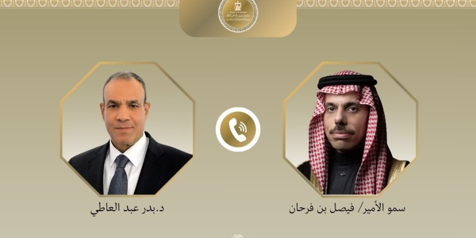وزير الخارجية يؤكد لنظيره السعودي تضامن مصر الكامل مع المملكة في مواجهة الاعتداءات الأخيرة