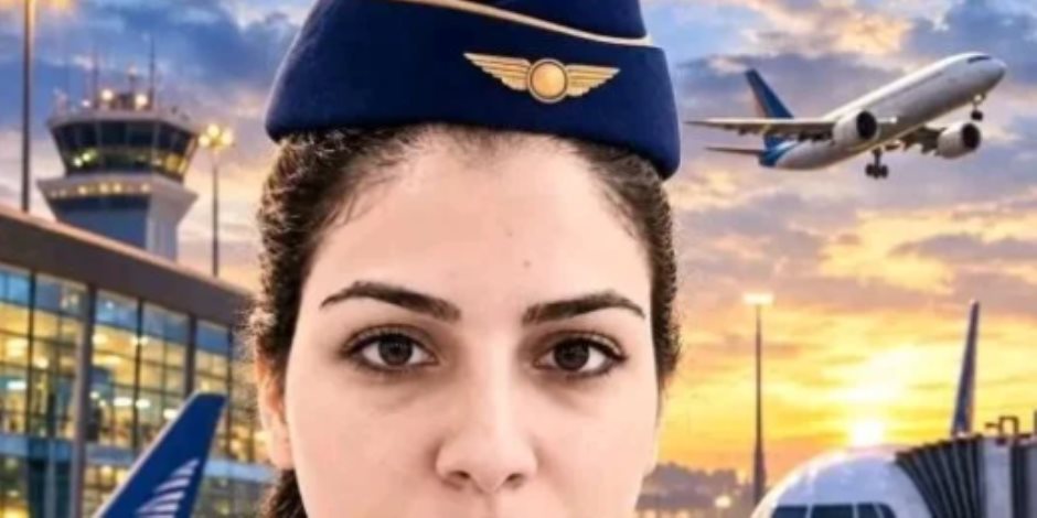 تشييع جنازة مضيفة الطيران عزة رمزي ضحية حادث مطار الرياض اليوم في البحيرة